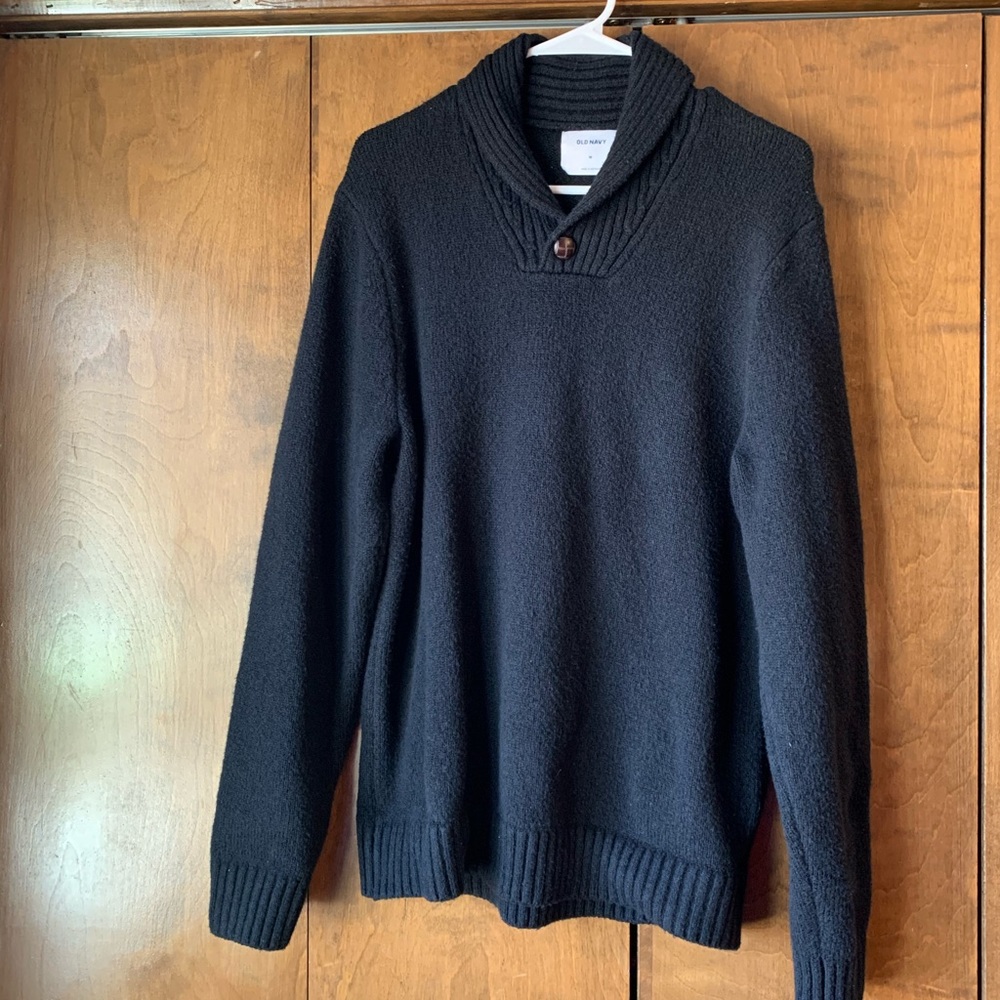 Men’s Cowl Neck Sweater